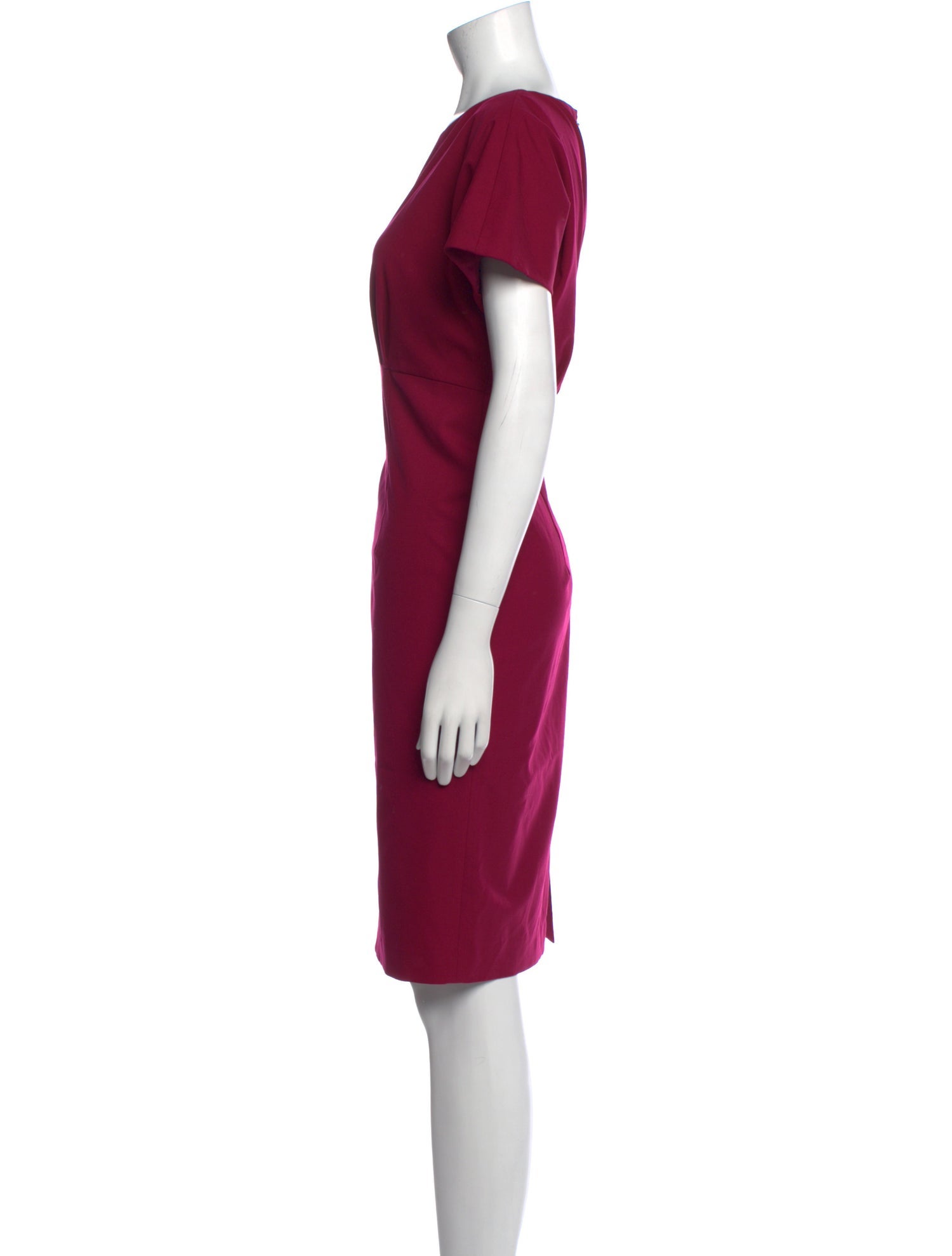 Lafayette 148 Wool Knee-Length Dress
