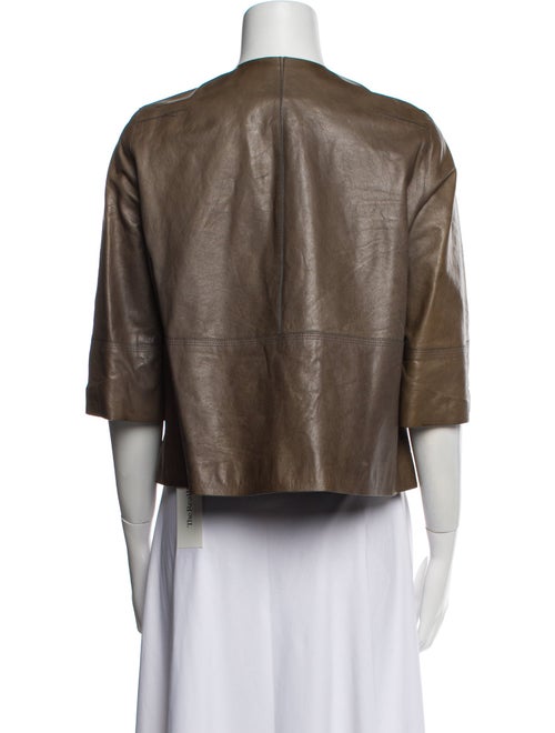 Lafayette 148 Leather Evening Jacket