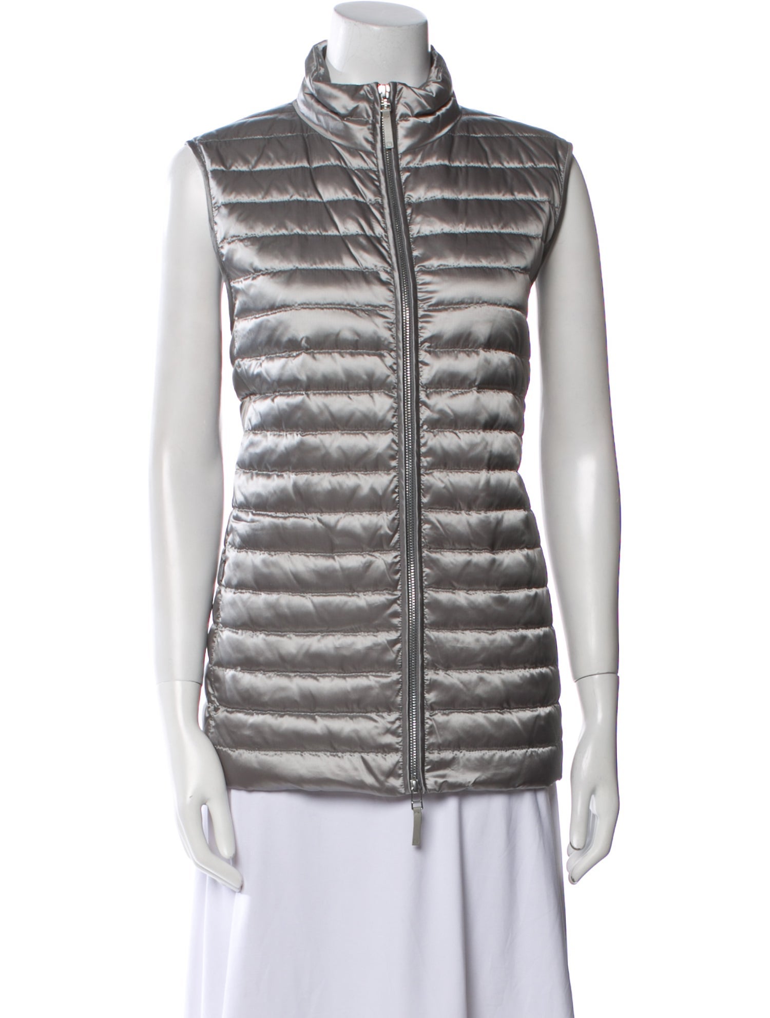 Lafayette 148 Nylon Striped Vest w/ Tags