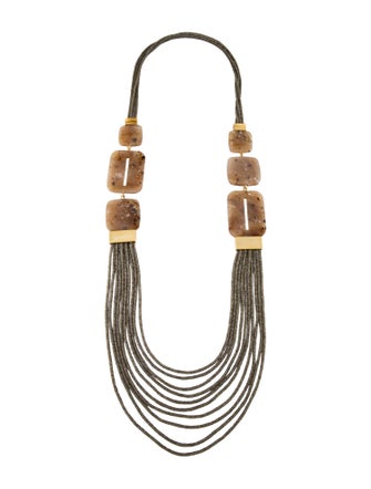 Lafayette 148 Block Multi-Strand Necklace