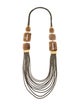 Lafayette 148 Block Multi-Strand Necklace