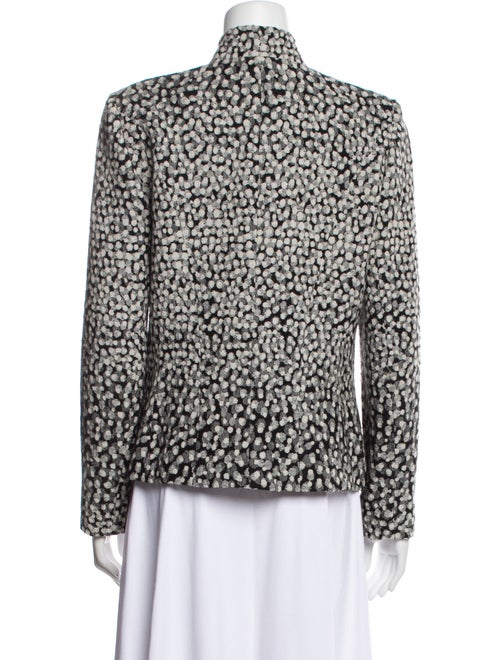 Lafayette 148 Wool Animal Print Blazer