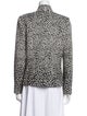 Lafayette 148 Wool Animal Print Blazer