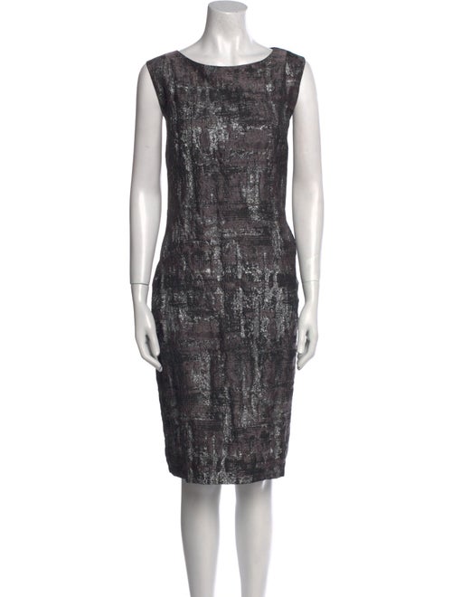 Lafayette 148 Printed Midi Length Dress