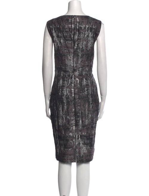 Lafayette 148 Printed Midi Length Dress