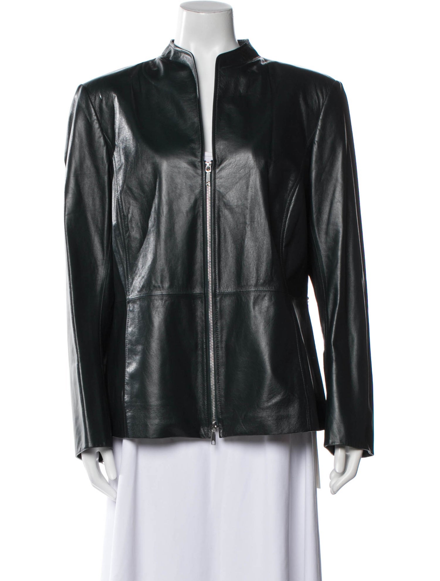 Lafayette 148 Leather Coat