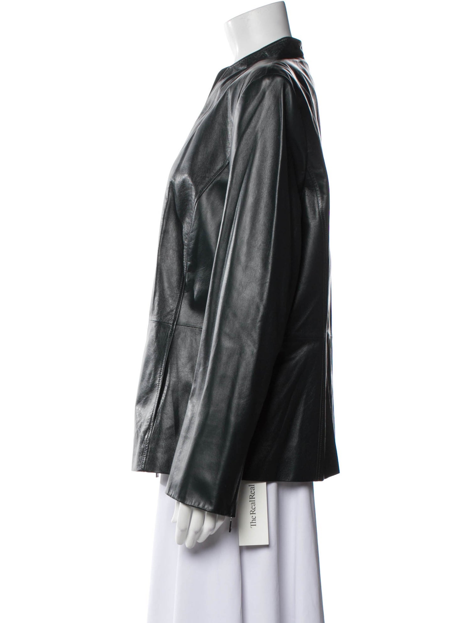 Lafayette 148 Leather Coat