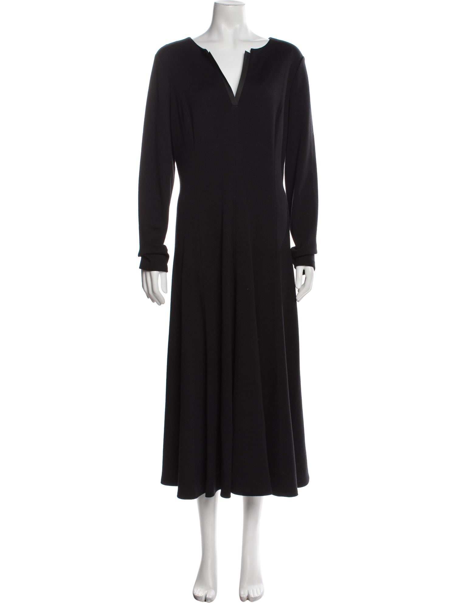 Lafayette 148 Virgin Wool Long Dress