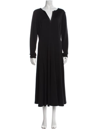 Lafayette 148 Virgin Wool Long Dress