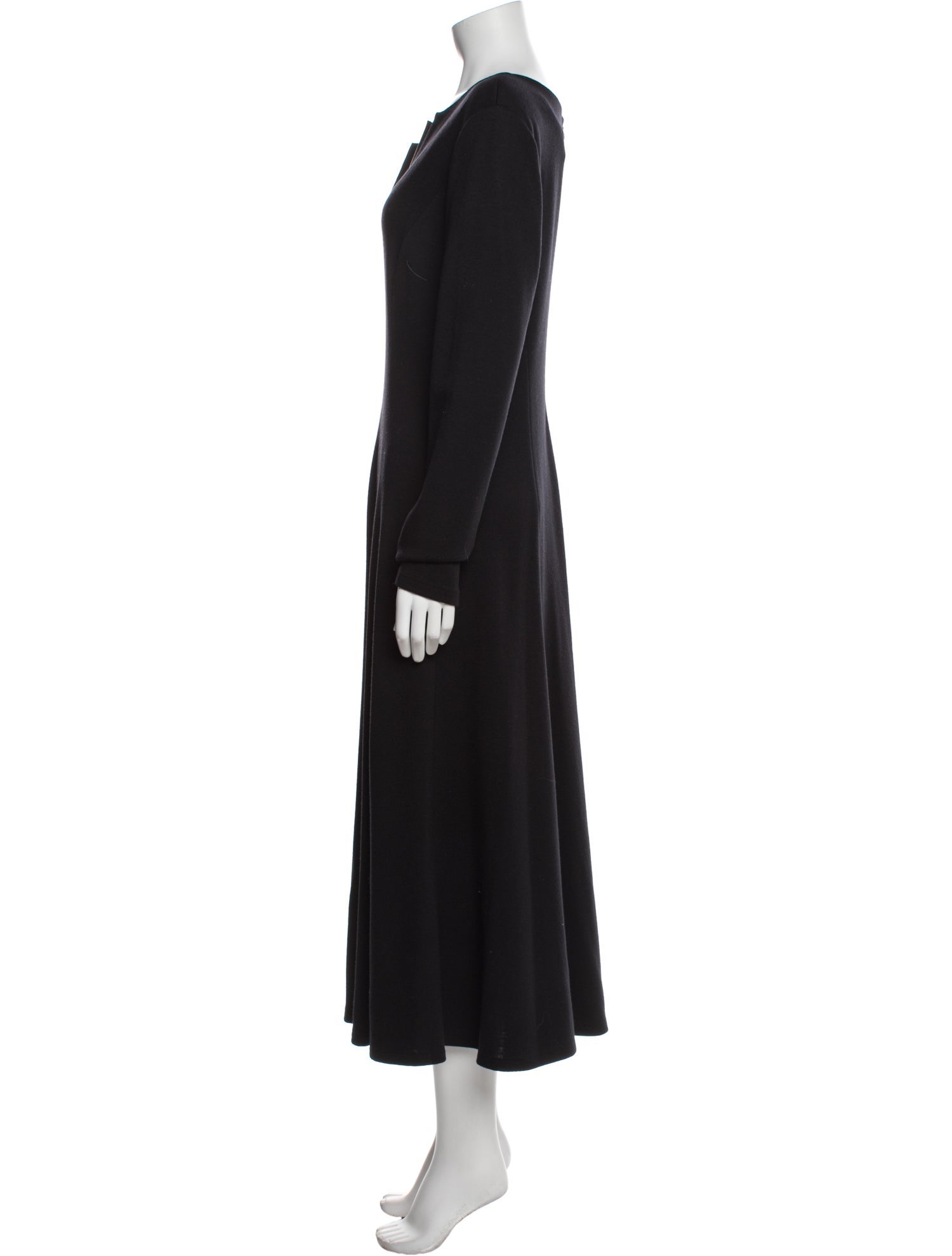 Lafayette 148 Virgin Wool Long Dress
