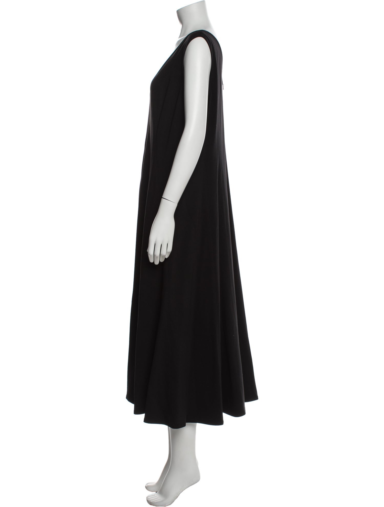 Lafayette 148 V-Neck Long Dress