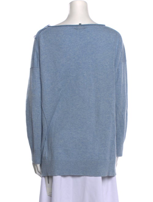 Lafayette 148 Cashmere Bateau Neckline Sweater