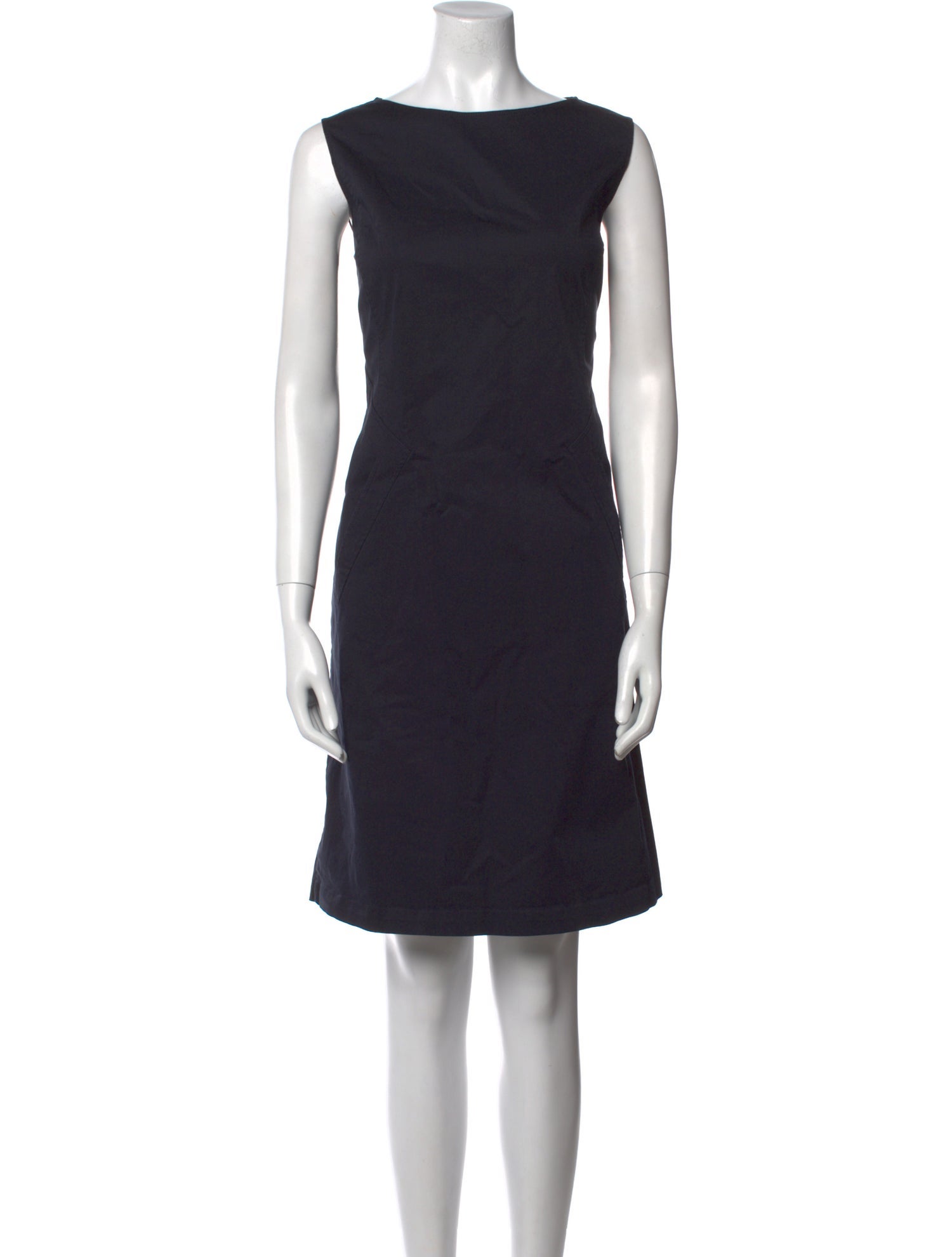 Lafayette 148 Bateau Neckline Knee-Length Dress