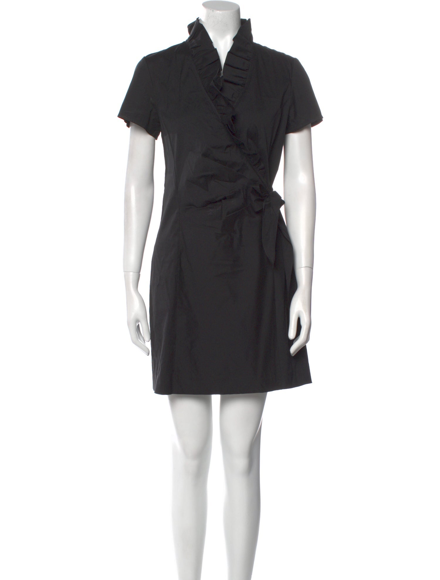 Lafayette 148 Mock Neck Mini Dress
