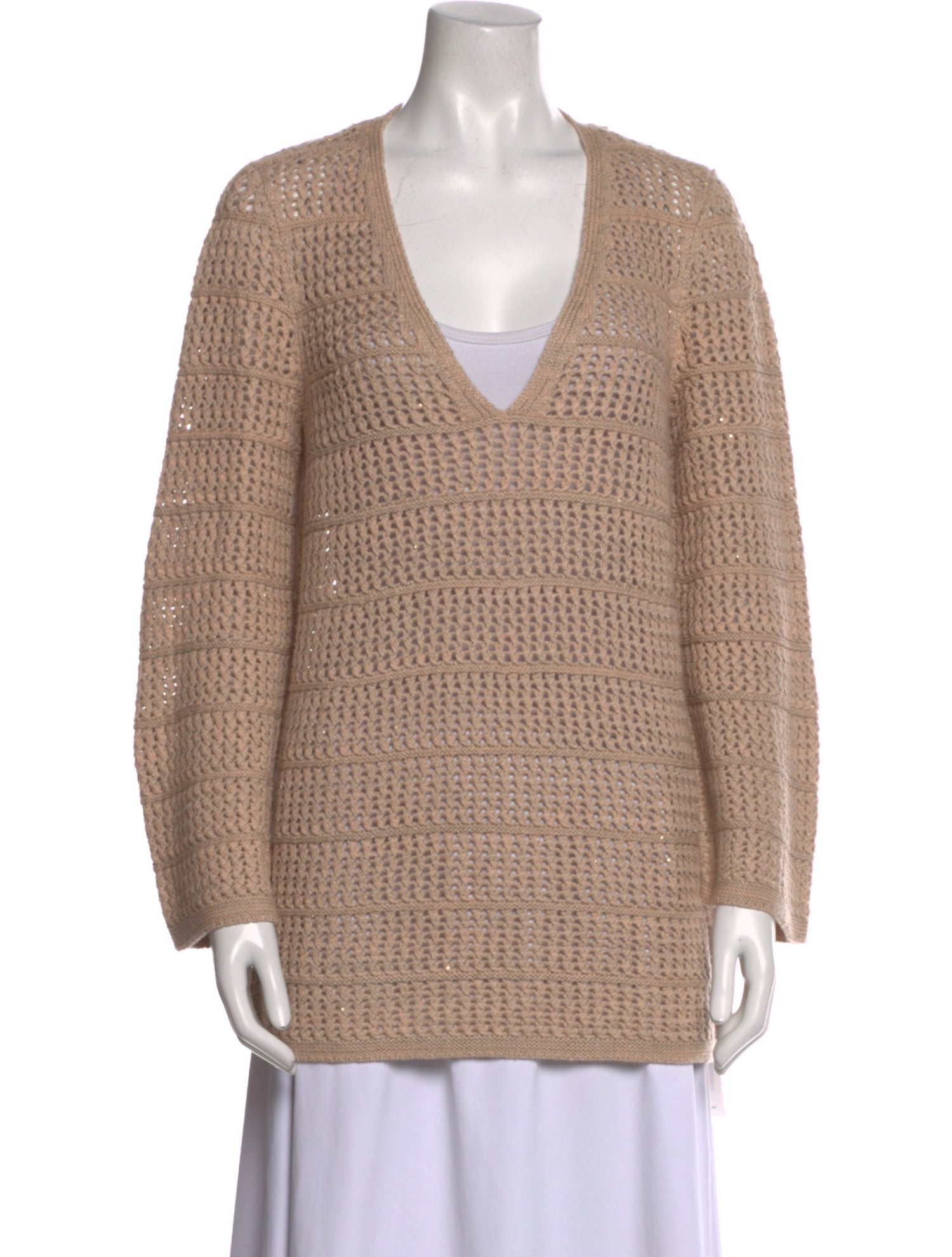 Lafayette 148 V-Neck Sweater