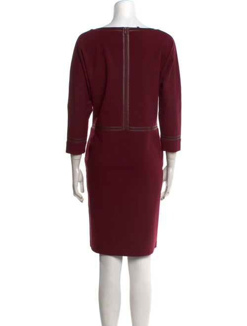 Lafayette 148 Scoop Neck Knee-Length Dress