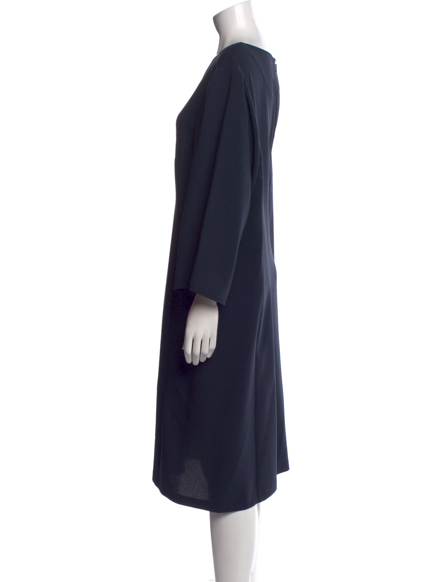 Lafayette 148 Scoop Neck Midi Length Dress w/ Tags