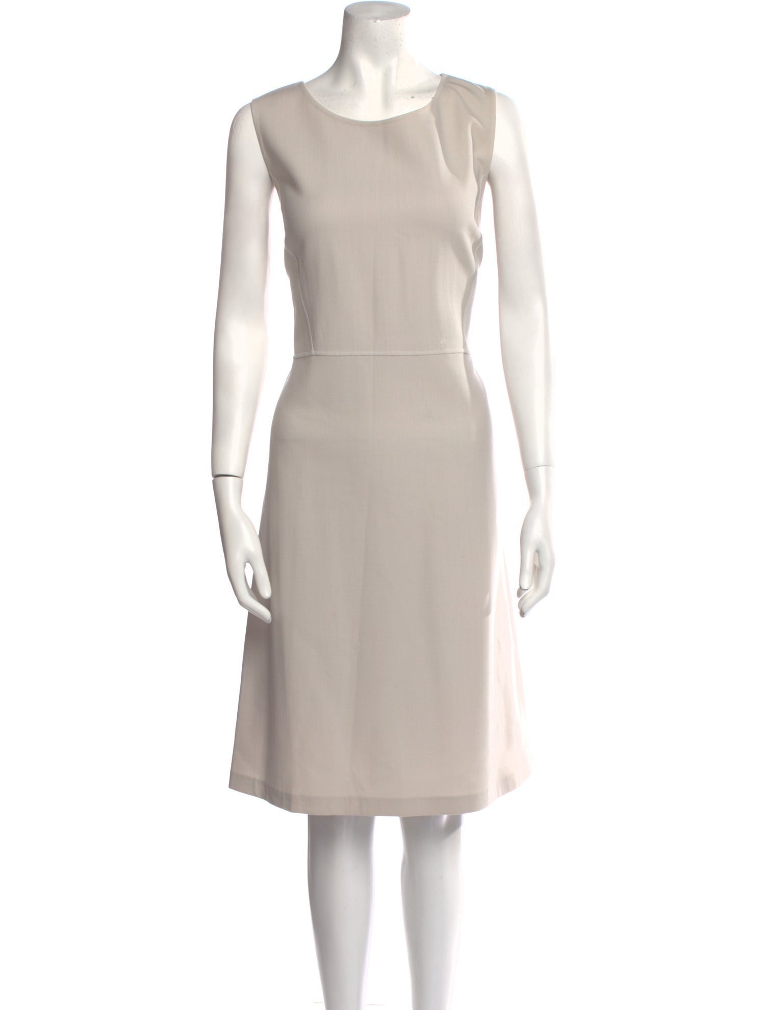 Lafayette 148 Virgin Wool Midi Length Dress