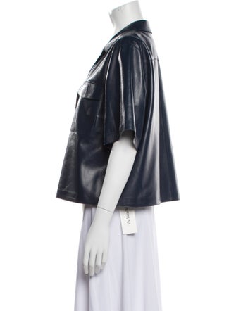 Lafayette 148 Lambskin Evening Jacket