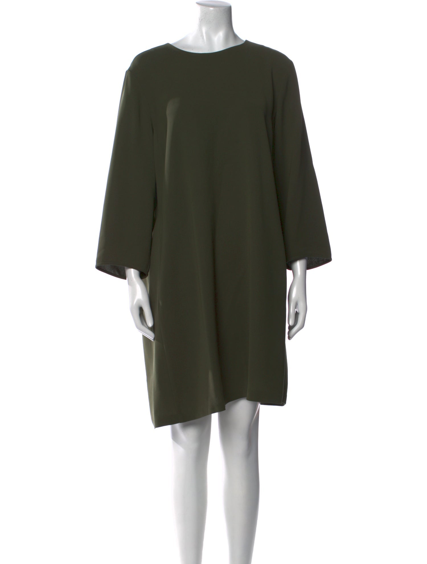 Lafayette 148 Bateau Neckline Knee-Length Dress