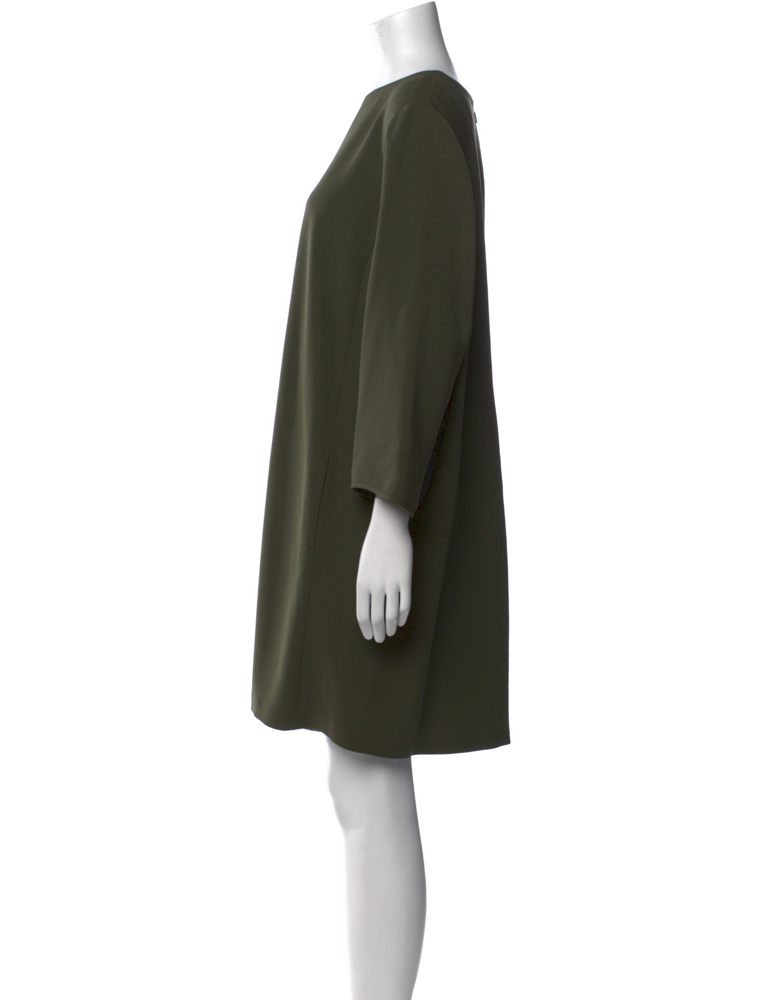 Lafayette 148 Bateau Neckline Knee-Length Dress