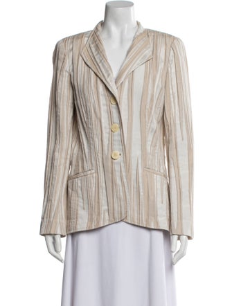 Lafayette 148 Striped Blazer