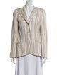 Lafayette 148 Striped Blazer