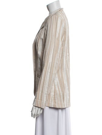 Lafayette 148 Striped Blazer