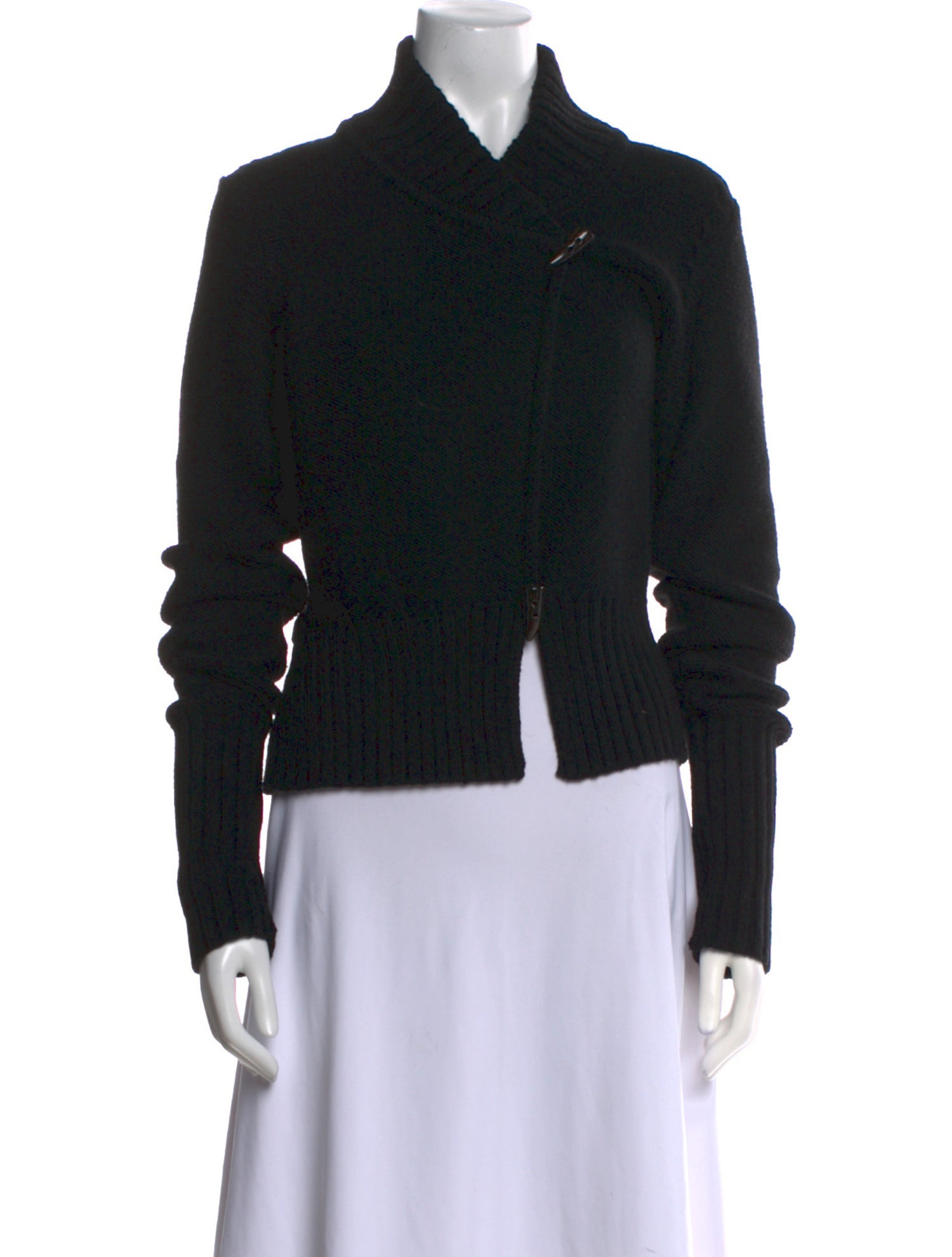 Lafayette 148 Wool Mock Neck Sweater