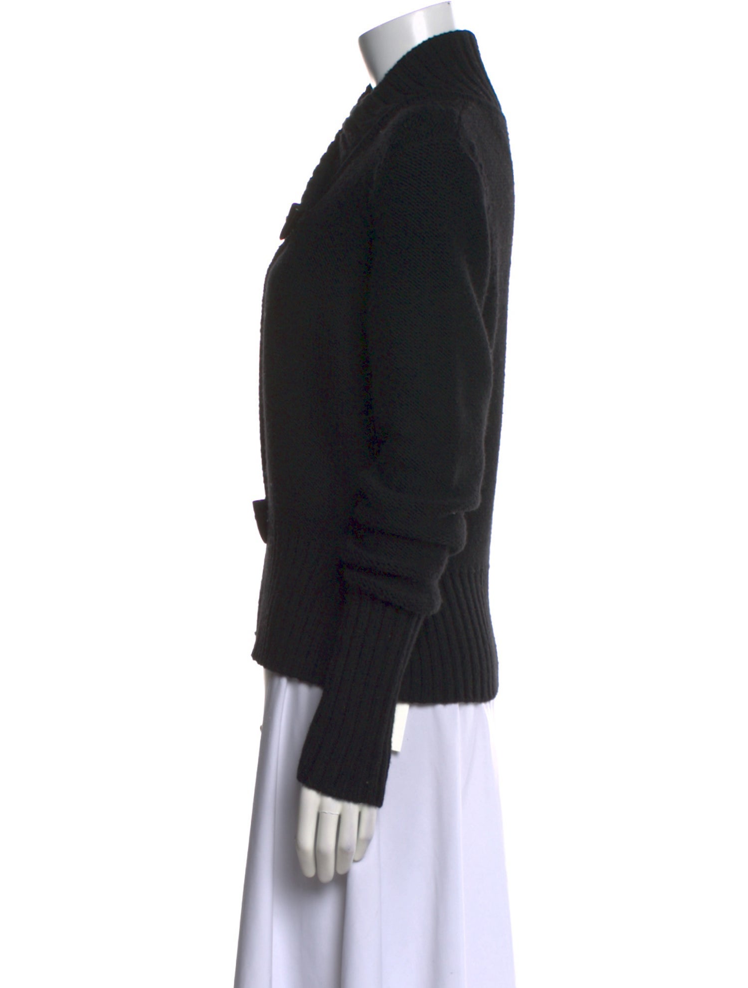 Lafayette 148 Wool Mock Neck Sweater