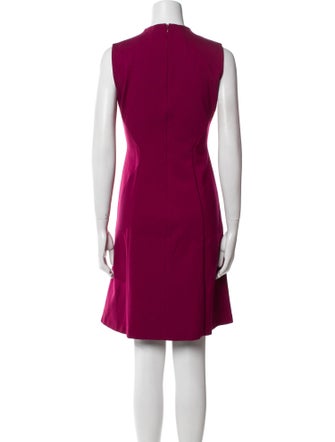 Lafayette 148 V-Neck Mini Dress