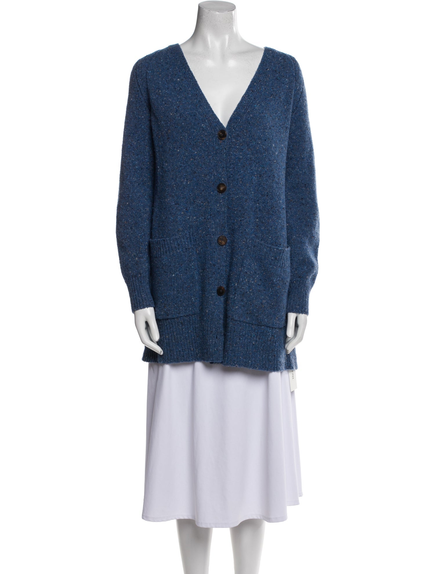 Lafayette 148 Cashmere V-Neck Sweater