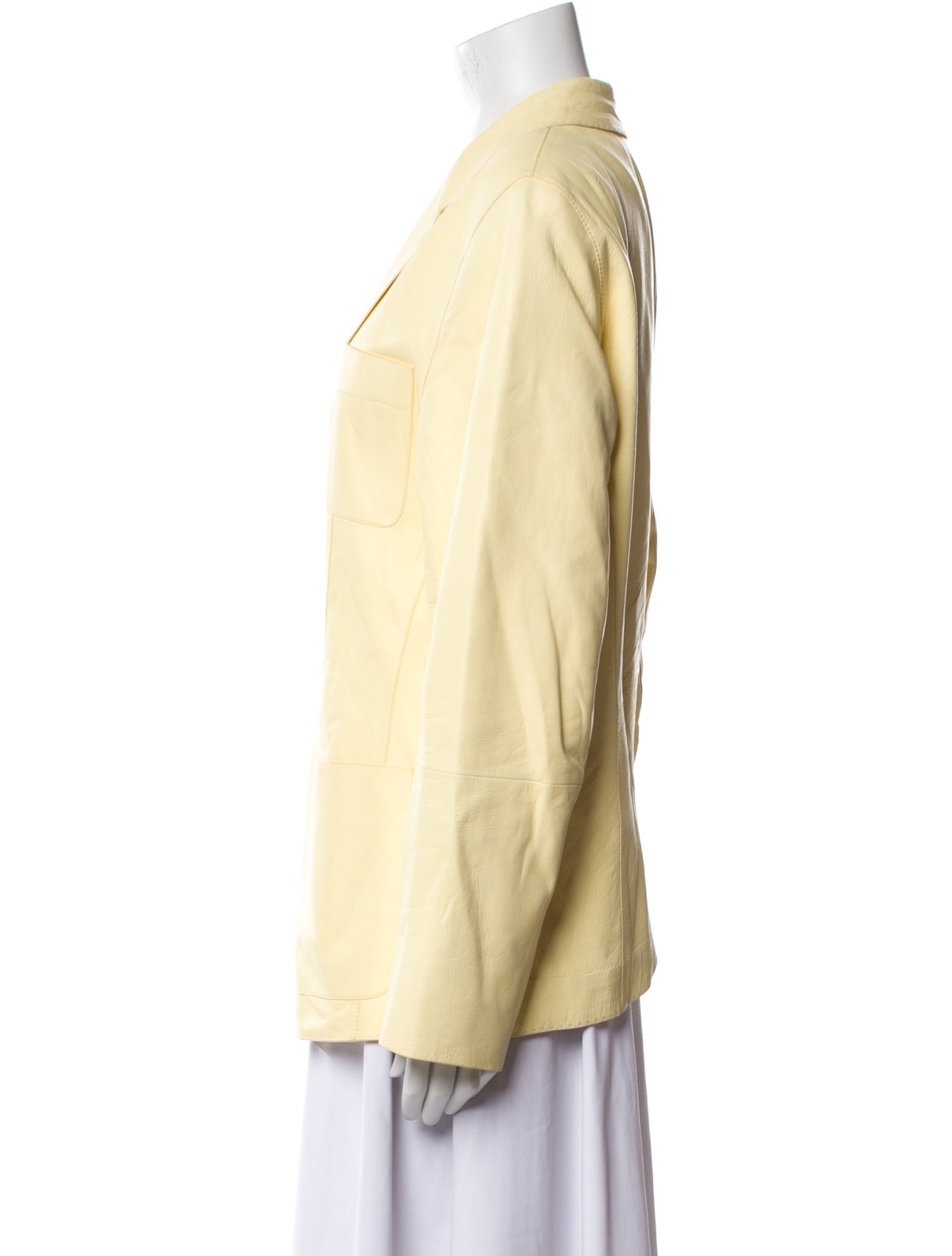 Lafayette 148 Lambskin Blazer