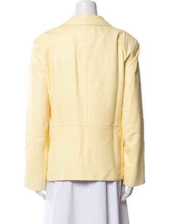 Lafayette 148 Lambskin Blazer