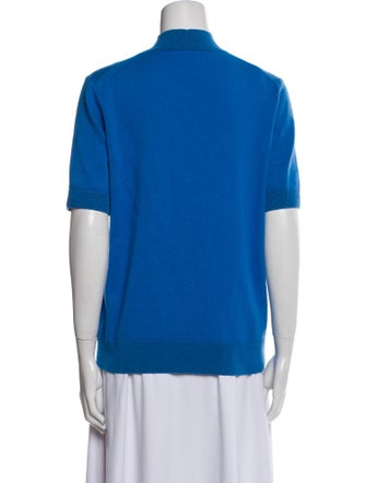 Lafayette 148 Cashmere Mock Neck Sweater