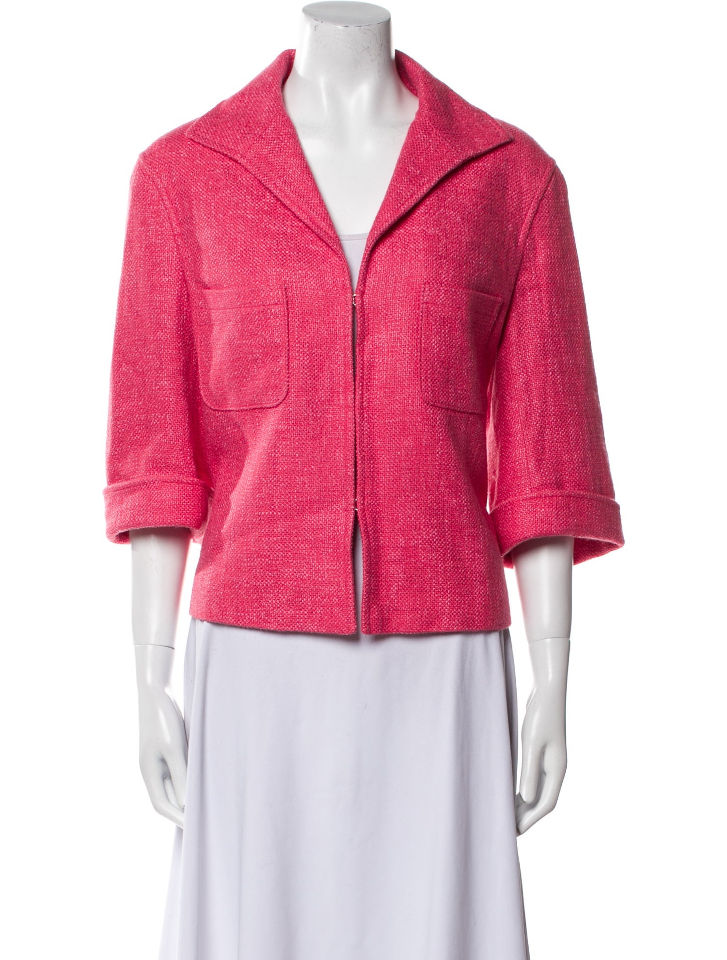 Lafayette 148 Tweed Pattern Evening Jacket