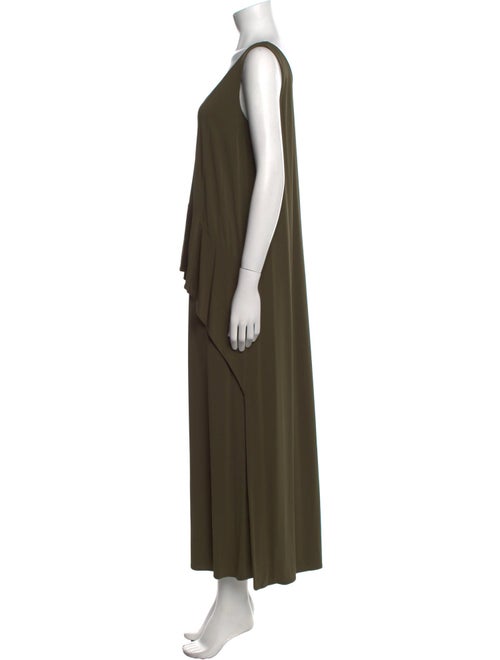 Lafayette 148 Scoop Neck Long Dress