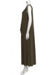 Lafayette 148 Scoop Neck Long Dress