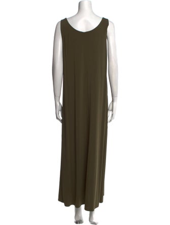 Lafayette 148 Scoop Neck Long Dress