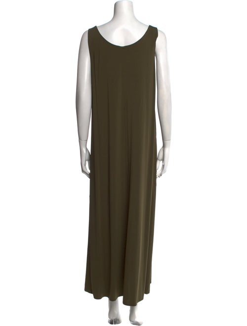 Lafayette 148 Scoop Neck Long Dress