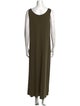 Lafayette 148 Scoop Neck Long Dress