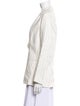 Lafayette 148 Linen Striped Blazer