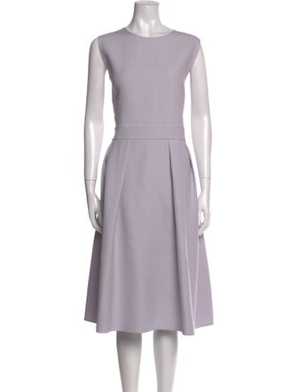 Lafayette 148 Wool Midi Length Dress