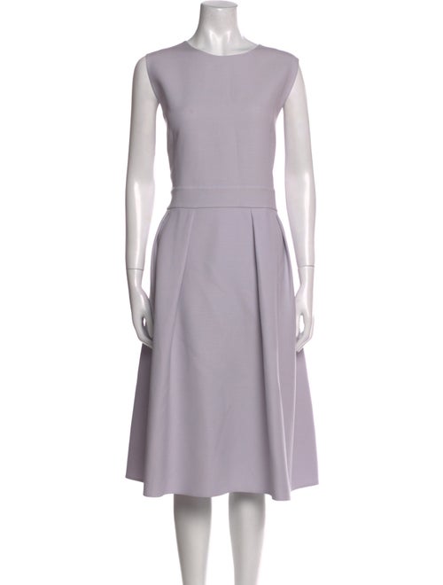 Lafayette 148 Wool Midi Length Dress
