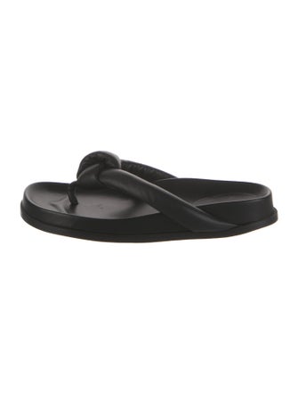 Lafayette 148 Leather Slides