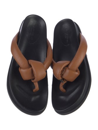 Lafayette 148 Leather Slides