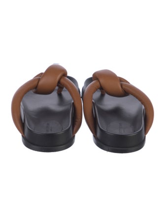 Lafayette 148 Leather Slides