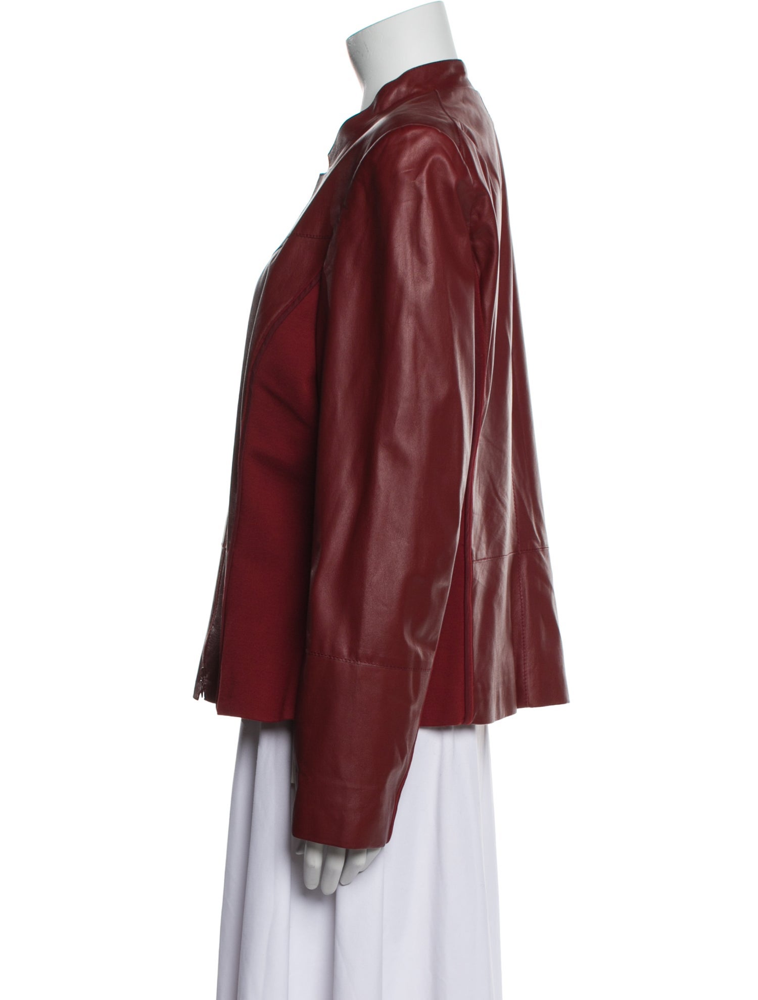 Lafayette 148 Leather Evening Jacket