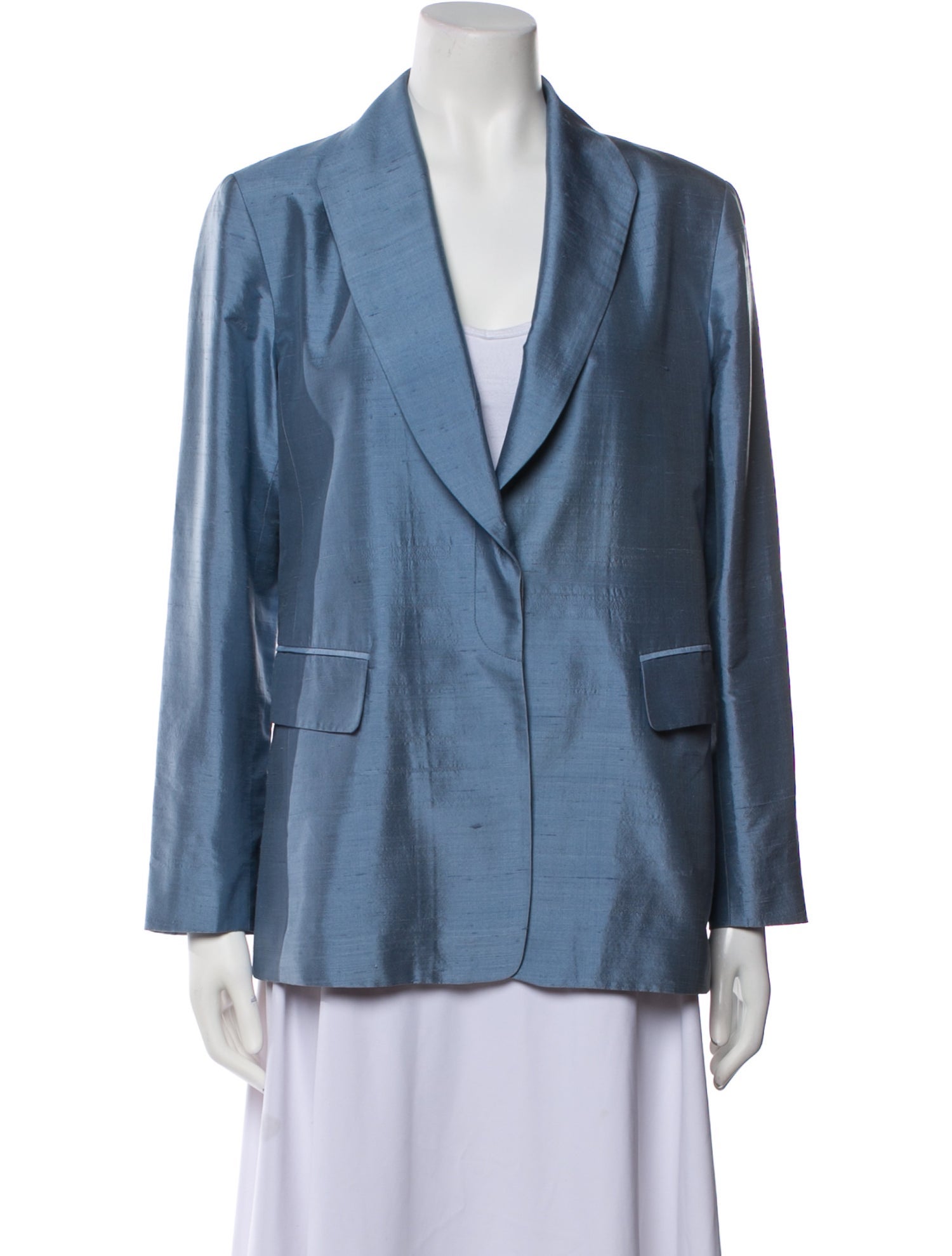 Lafayette 148 Silk Blazer