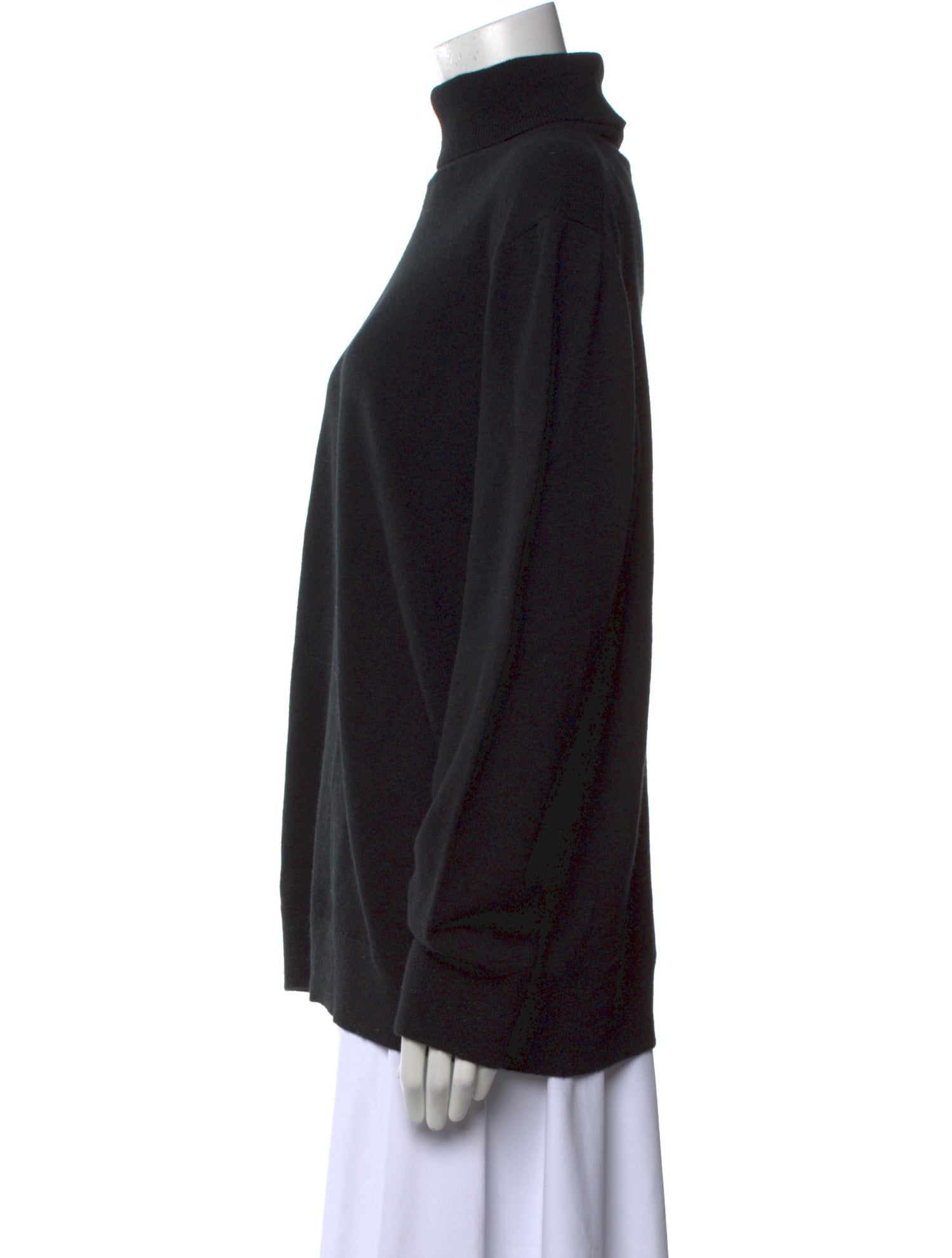 Lafayette 148 Cashmere Mock Neck Sweater